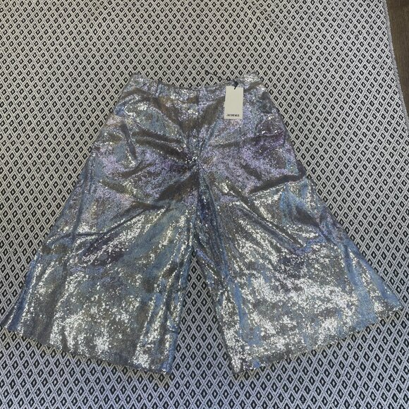 JACQUEMUS Printed Sequin  Wide Leg Pants - Picture 2 of 14